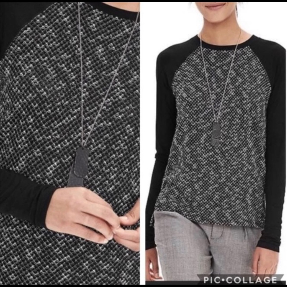 Banana Republic Tweed Style Sweater